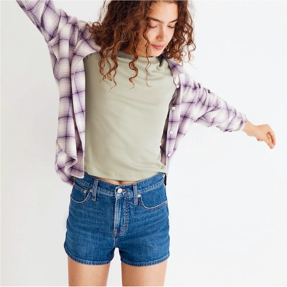 Madewell Denim Shorts Size 30 Perfect Jean Short Corson Wash